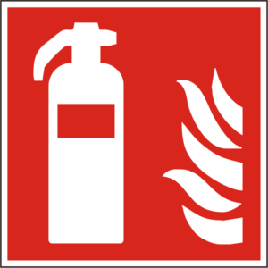 Brandschutzschild Feuerlöscher (AS-5810012)-image