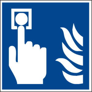 Brandschutzschild Hausmelder nach ISO 7010 (AS-N10356)-image