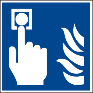 Brandschutzschild Hausmelder nach ISO 7010 (AS-N10362)-image