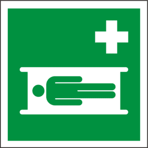 Rettungsschild Krankentrage (AS-N40856)-image